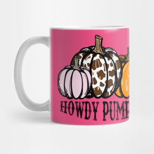 Howdy Pumpkin Mug